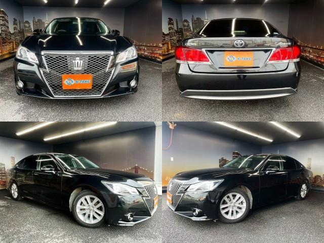 Ref:AUX-22301616 TOYOTA CROWN 2013 1 2013 Toyota Crown black gasoline used car Japan export