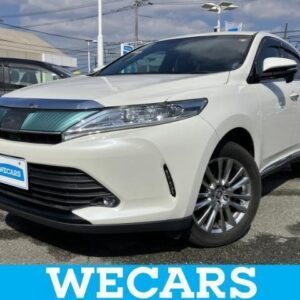 2018 Toyota Harrier pearl gasoline used car Japan export