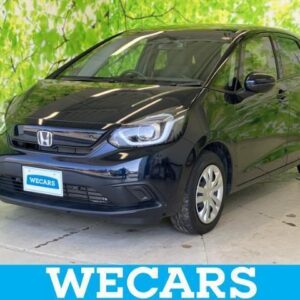 2023 Honda Fit blue gasoline used car Japan export