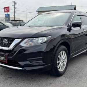 2021 Nissan X-Trail black gasoline used car Japan export