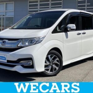 2015 Honda Stepwagon Spada pearl gasoline used car Japan export