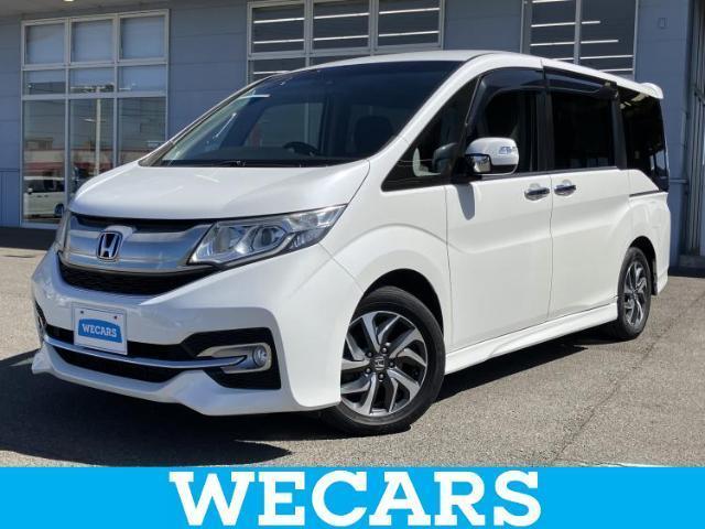 Ref:AUX-22340002 HONDA STEPWAGON SPADA 2015 1 2015 Honda Stepwagon Spada pearl gasoline used car Japan export