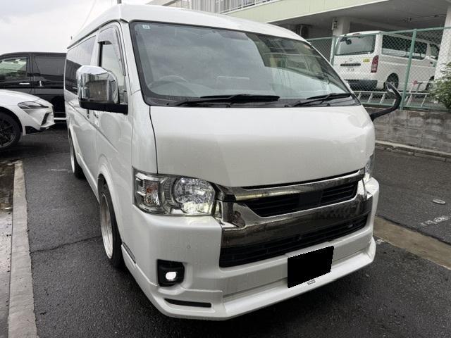 Ref:AUX-22340056 TOYOTA HIACE VAN 2022 1 2022 Toyota Hiace Van pearl gasoline used car Japan export