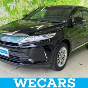 2019 Toyota Harrier black gasoline used car Japan export