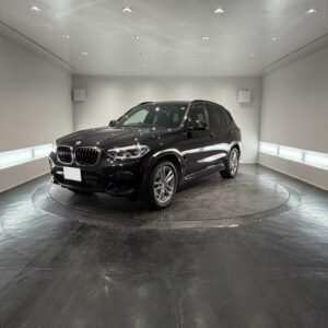 2021 Bmw X3 black hybrid used car Japan export