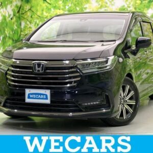 2021 Honda Odyssey black gasoline used car Japan export