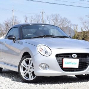 2017 Daihatsu Copen silver gasoline used car Japan export