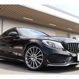 2018 Mercedes Benz C-Class black gasoline used car Japan export