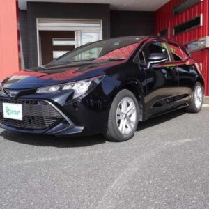 2021 Toyota Corollasport black gasoline used car Japan export