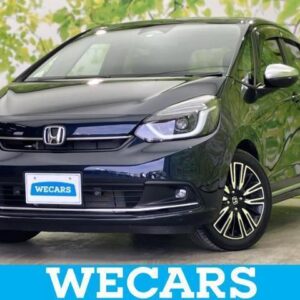 2023 Honda Fit blue gasoline used car Japan export