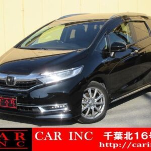 2020 Honda Shuttle black hybrid used car Japan export