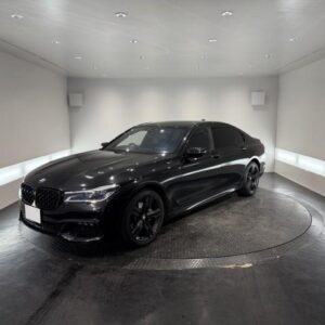 2018 Bmw 7 Series black diesel used car Japan export