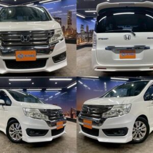 2011 Honda Stepwagon Spada pearl gasoline used car Japan export