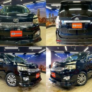 2010 Toyota Voxy black gasoline used car Japan export