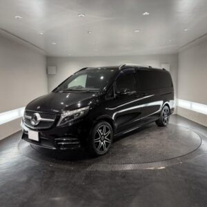 2020 Mercedes Benz V-Class black diesel used car Japan export