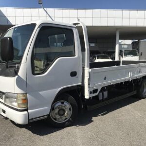 2002 Isuzu Elf Truck white diesel used car Japan export