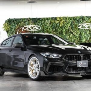 2021 Bmw M8 black gasoline used car Japan export