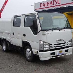 2015 Isuzu Elf Truck white diesel used car Japan export