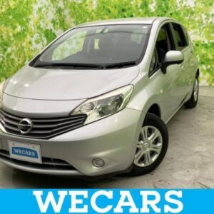 2013 Nissan Note silver gasoline used car Japan export