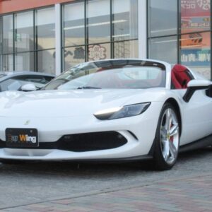 2024 Ferrari 296Gts white gasoline used car Japan export