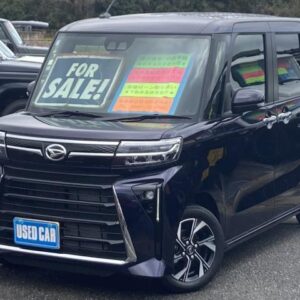 2025 Daihatsu Tanto purple gasoline used car Japan export