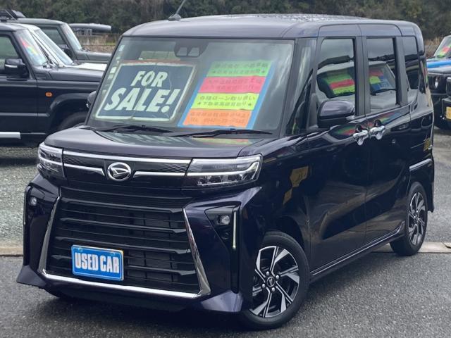 Ref:AUX-22502640 DAIHATSU TANTO 2025 1 2025 Daihatsu Tanto purple gasoline used car Japan export