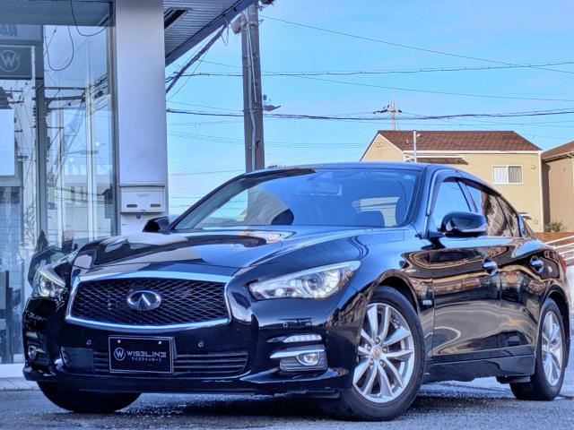 Ref:AUX-22504361 NISSAN SKYLINE 2015 1 2015 Nissan Skyline black hybrid used car Japan export