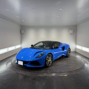 2024 Lotus Emira blue gasoline used car Japan export