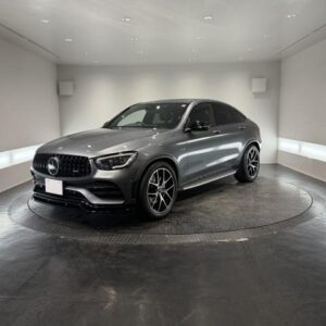 2022 Mercedes Amg Glc silver gasoline used car Japan export