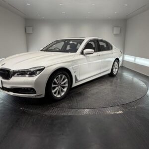 2017 Bmw 7 Series white hybrid used car Japan export