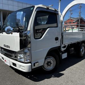 2014 Isuzu Elf Truck white diesel used car Japan export