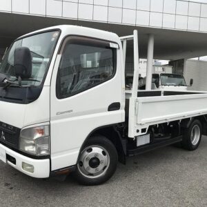 2009 Mitsubishi Fuso Canter white diesel used car Japan export