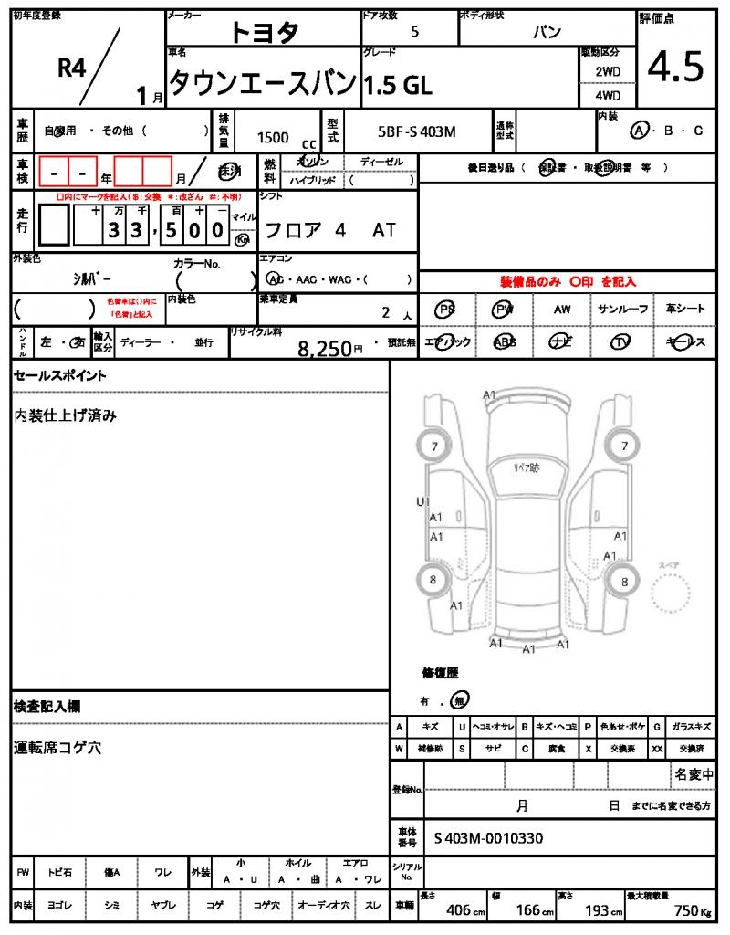 Ref:AUX-22530878 TOYOTA TOWNACE VAN 2022 21 Ref:AUX-22530878 TOYOTA TOWNACE VAN 2022 - Image 21