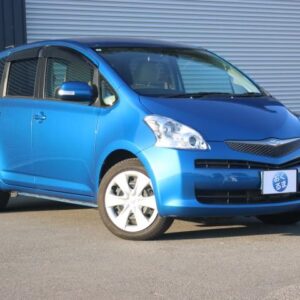 2009 Toyota Ractis blue gasoline used car Japan export