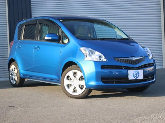 Ref:AUX-22530972 TOYOTA RACTIS 2009 1 2009 Toyota Ractis blue gasoline used car Japan export