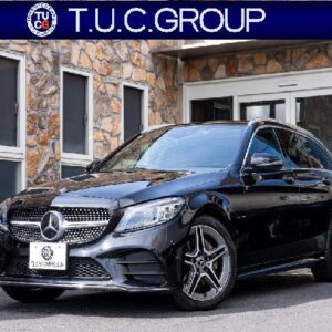 2018 Mercedes Benz C-Class black gasoline used car Japan export