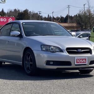 2005 Subaru Legacy B4 silver gasoline used car Japan export