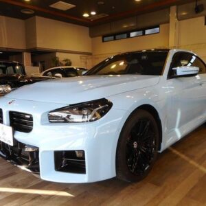 2023 Bmw M2 blue gasoline used car Japan export