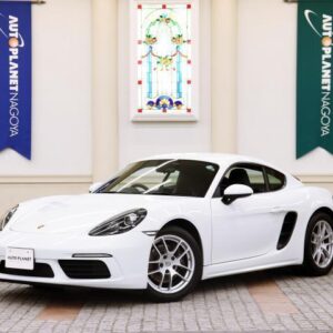 2018 Porsche 718 Cayman white gasoline used car Japan export