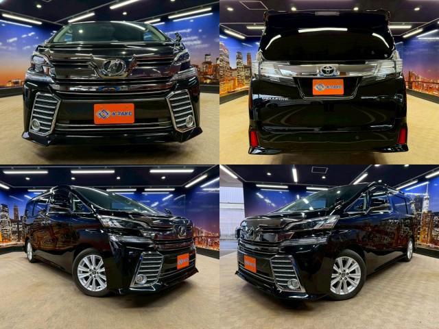 Ref:AUX-22545108 TOYOTA VELLFIRE 2015 1 2015 Toyota Vellfire black gasoline used car Japan export