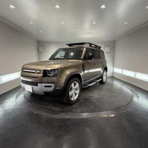 2021 Land Rover Defender gold diesel used car Japan export