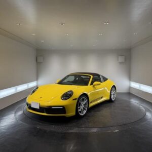 2021 Porsche 911 yellow gasoline used car Japan export