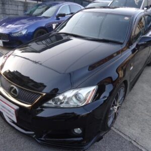 2008 Lexus Is F black gasoline used car Japan export