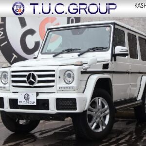 2018 Mercedes Benz G-Class white diesel used car Japan export