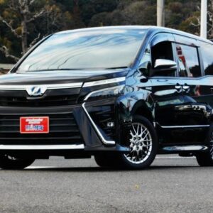 2018 Toyota Voxy black gasoline used car Japan export