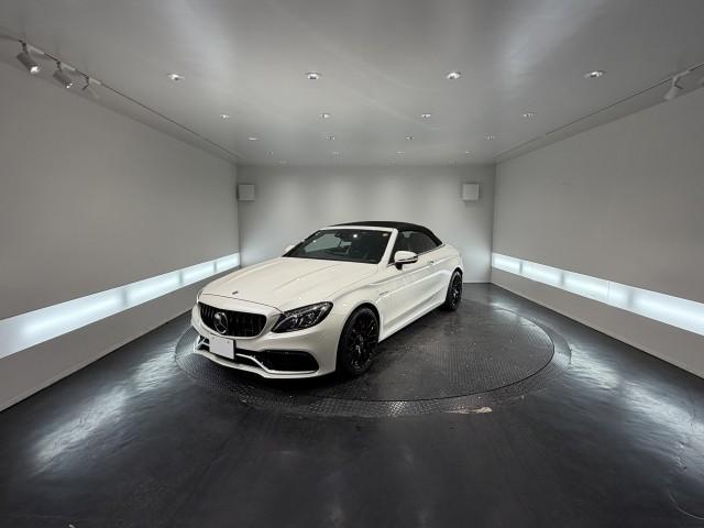 Ref:AUX-22562807 MERCEDES AMG C-CLASS 2018 1 2018 Mercedes Amg C-Class white gasoline used car Japan export