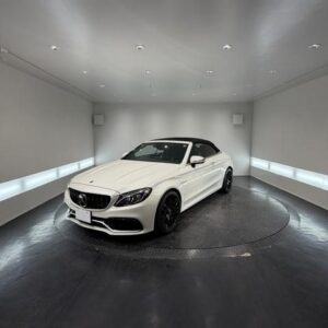 2018 Mercedes Amg C-Class white gasoline used car Japan export