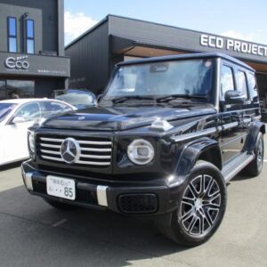 2024 Mercedes Benz G-Class black diesel used car Japan export