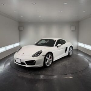 2014 Porsche Cayman white gasoline used car Japan export