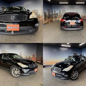 2013 Nissan Skyline Crossover black gasoline used car Japan export